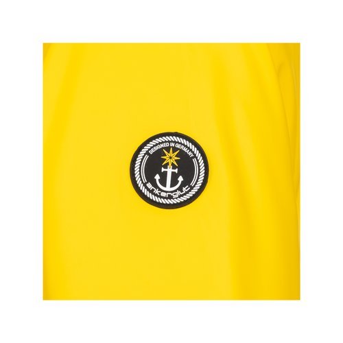 ANKERGLUT Regenmantel Friesennerz Gelb mit Teddy Fleece #ankergluttraum #moincaptain