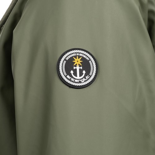 ANKERGLUT Regenmantel Friesennerz Olive mit Teddy Fleece #ankergluttraum #moincaptain